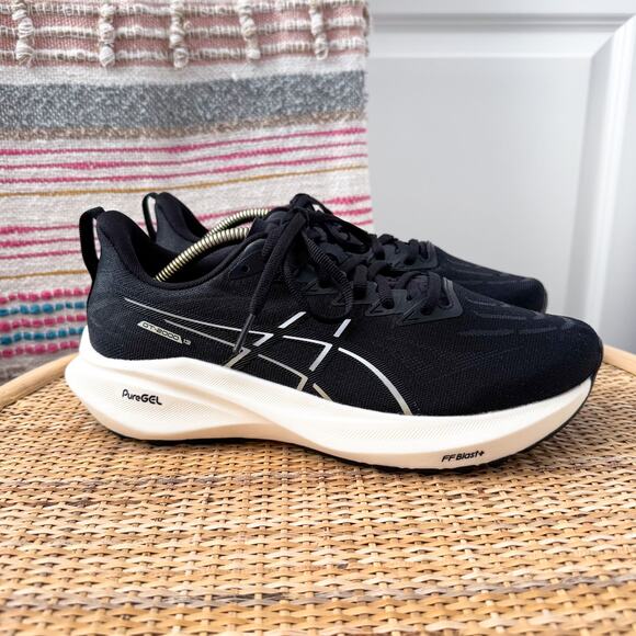 ASICS GT-2000 13 Black White Road-Running Sneakers Women’s Size 8.5 Wide - Picture 2 of 8